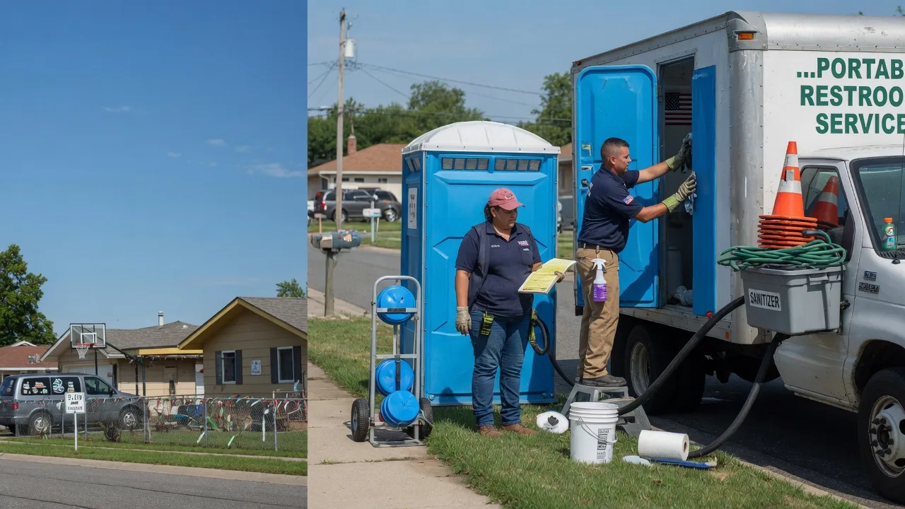 Portable Toilet Rental in Gardner, KS near me